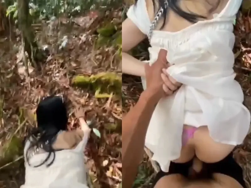 đi tour với gia đình mà anh dâm dục quá lôi em vào rừng doggy